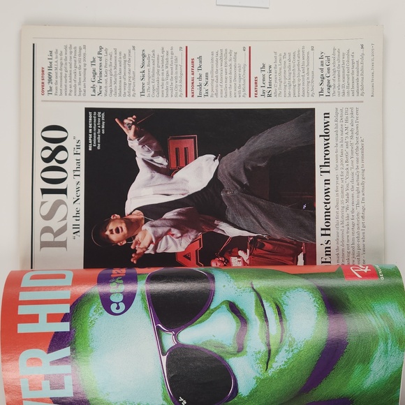 LADY GAGA ROLLING STONE ISSUE 1080, June 11, 2009, The Rise of LADY GAGA - Picture 5 of 17